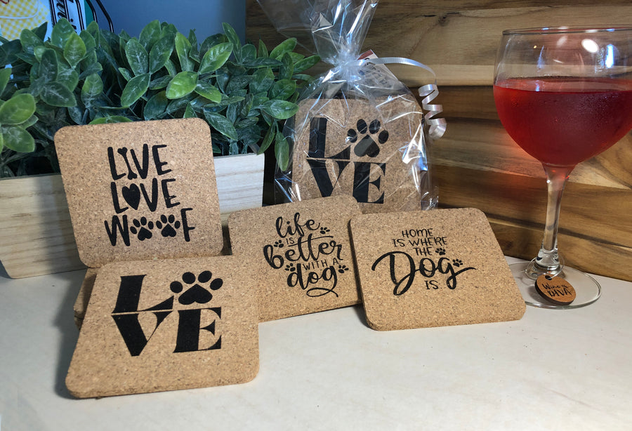 Dog Theme Coasters