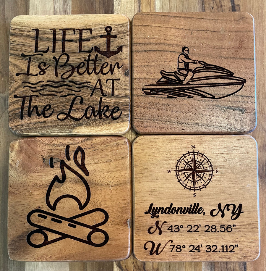 Lake Life Coasters