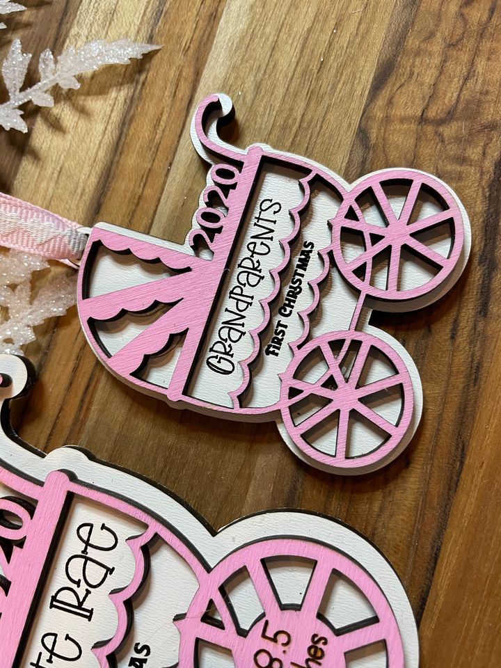 Baby Carriage Ornament