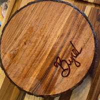 Custom Engraved Cutting Boards
