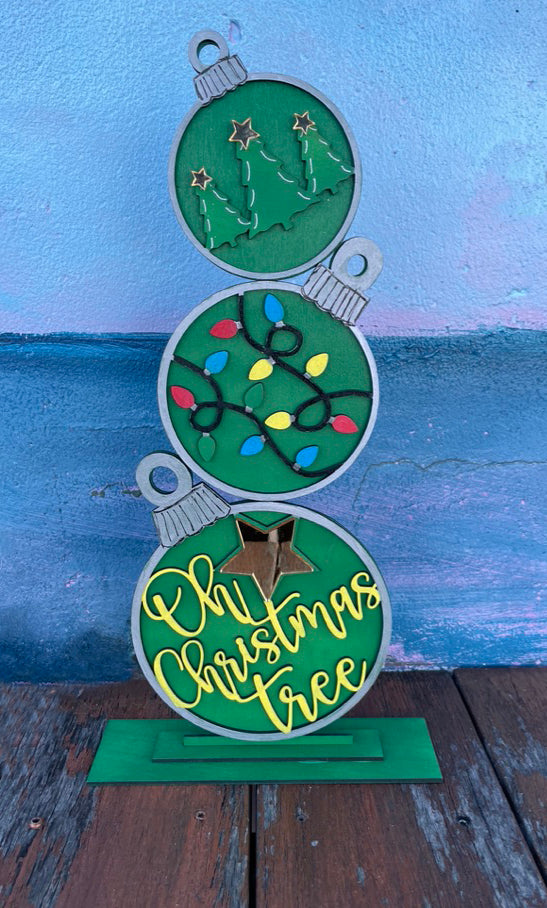 Oh Christmas Tree Decor Stand