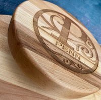 Personalized Round Cutting Board Set
