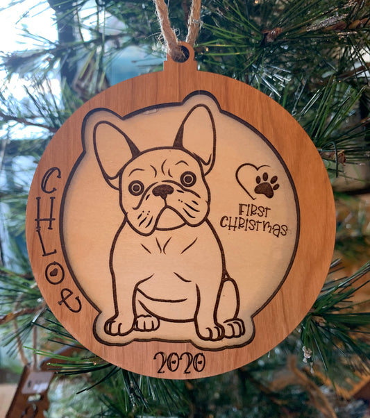 Frenchie Ornament