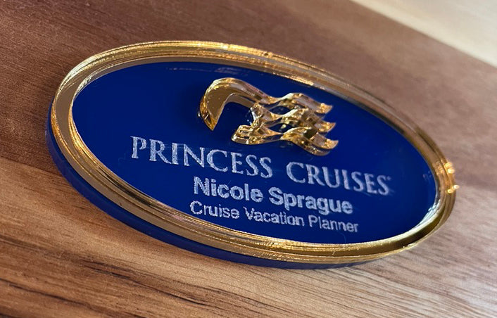 Professional Acrylic Name Tag