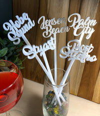 City Drink Stirrers