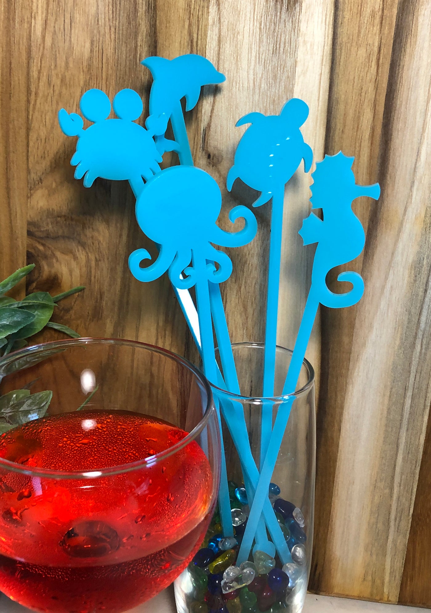 Sea Life Drink Stirrers
