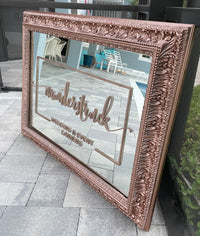 Custom Logo Mirror