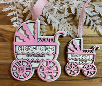 Baby Carriage Ornament